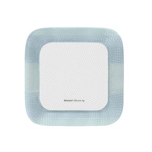 Curativo Biatain Silicone Ag 12,5x12,5 - 5 Unidades